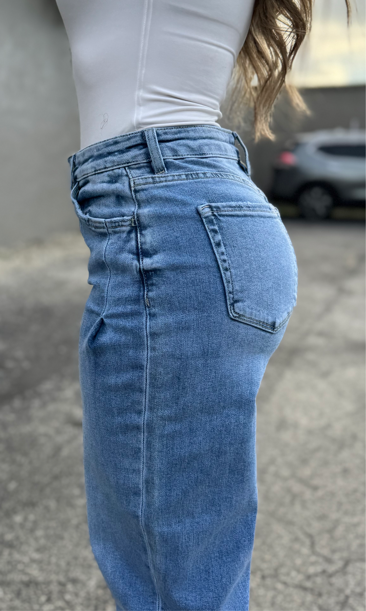 Verónica Barrel jeans
