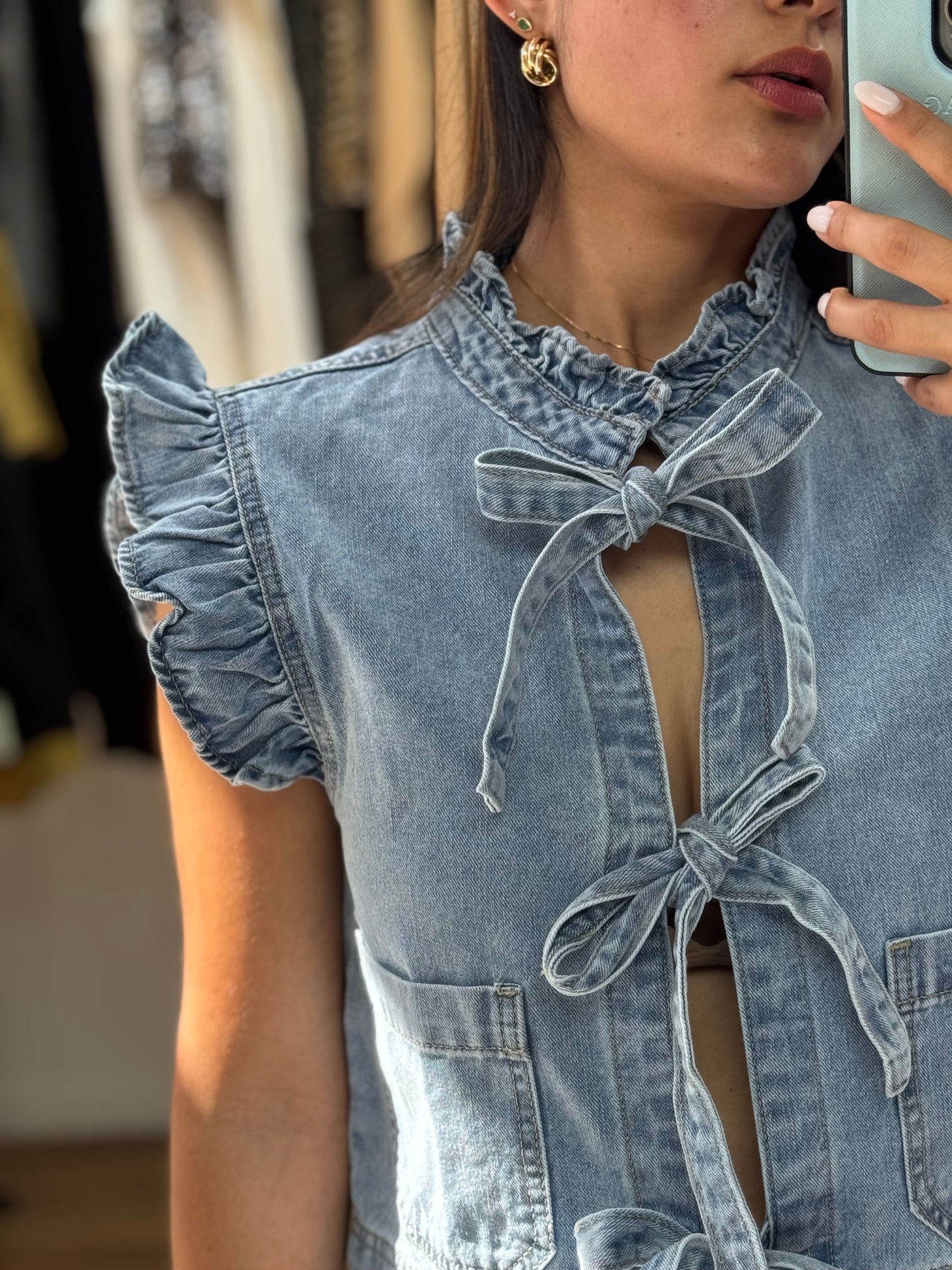 Mar denim vest