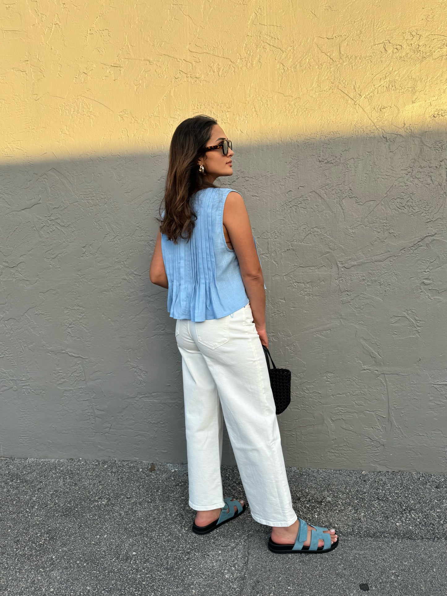 Milena jeans white