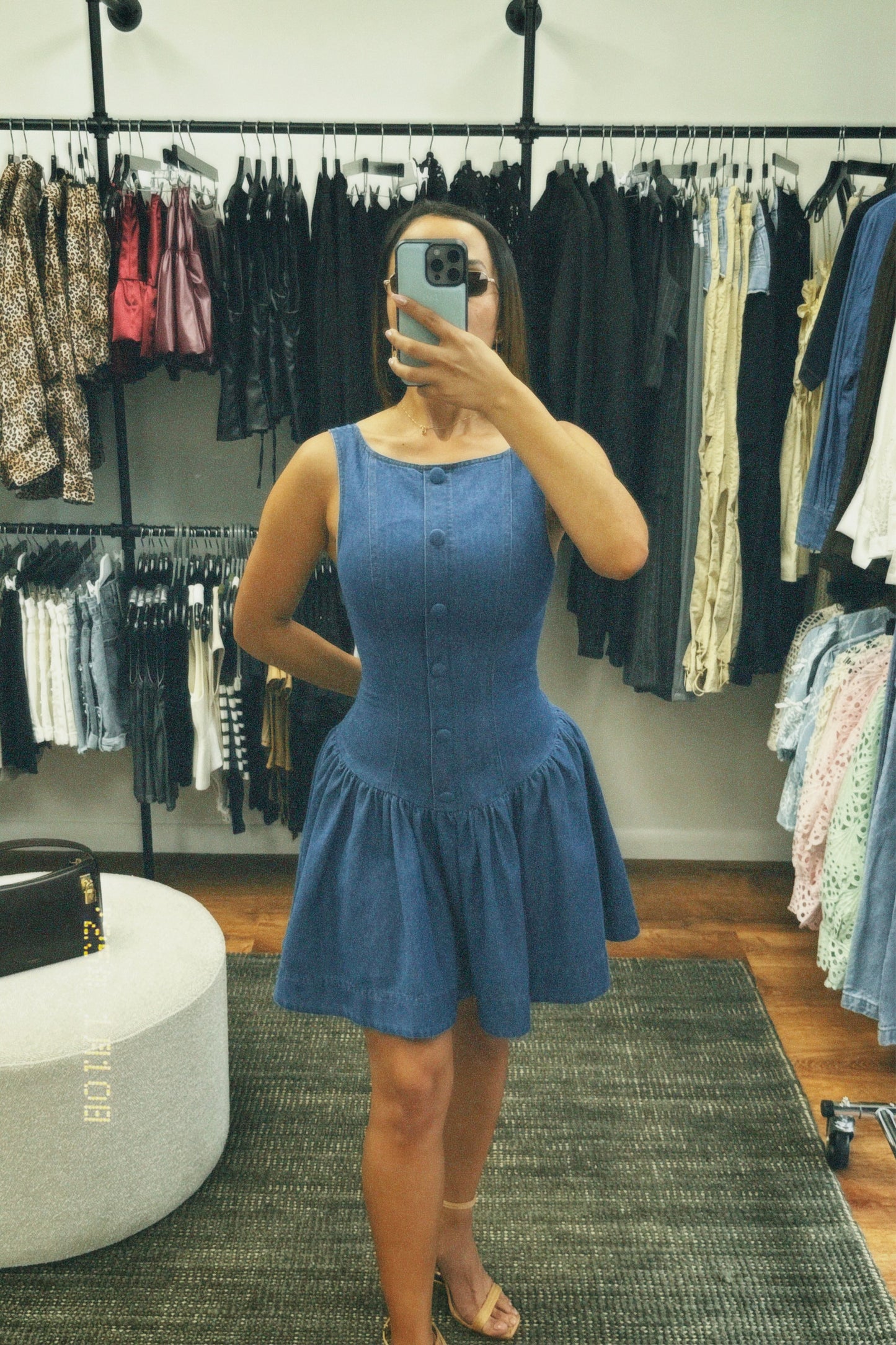 Delia denim Dress