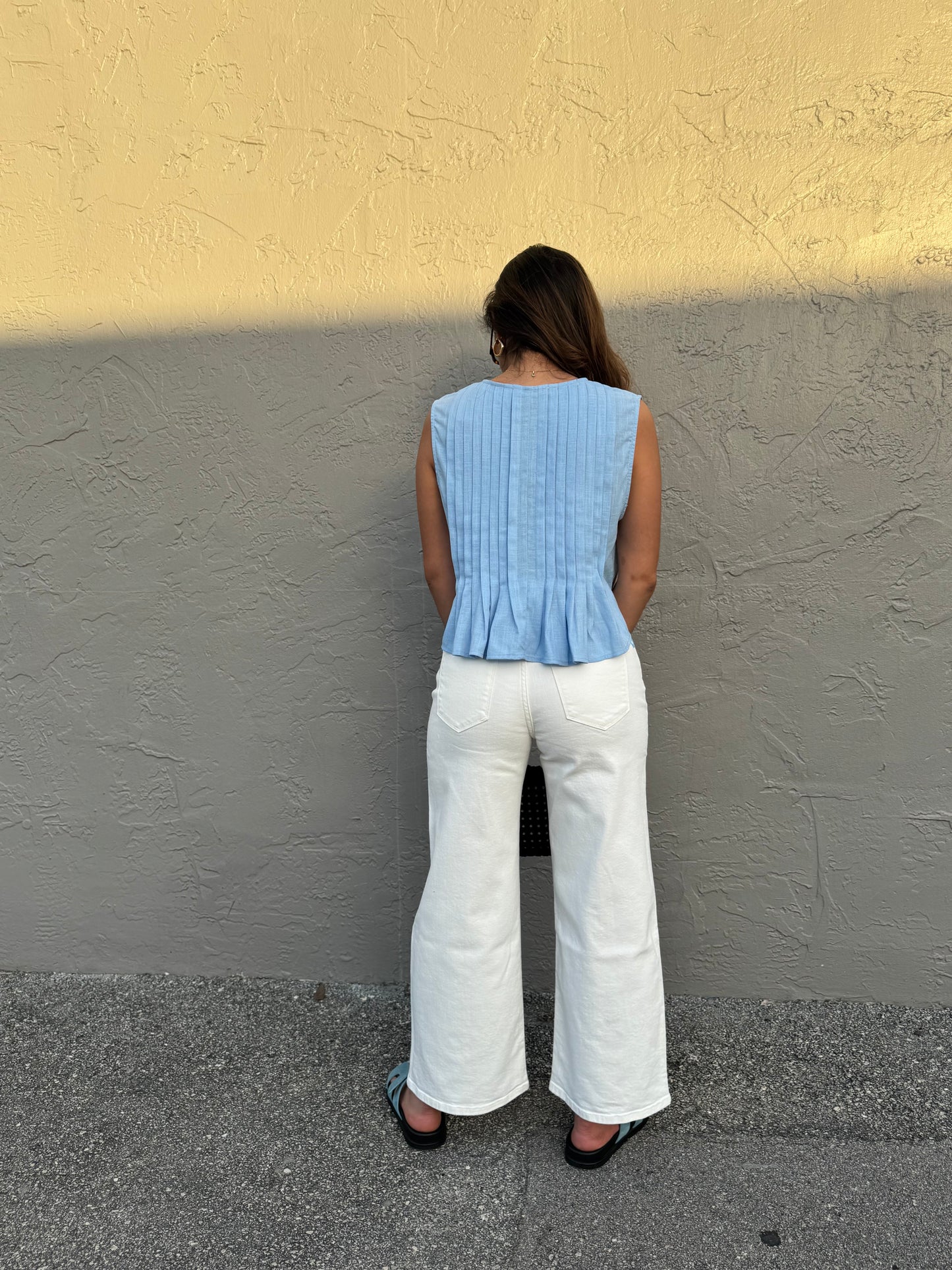 Milena jeans white