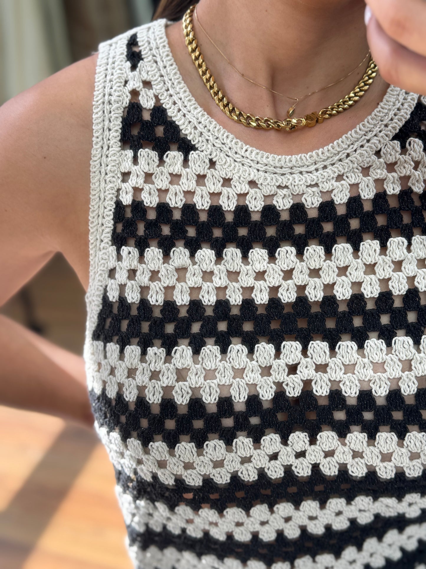 Laura top croche