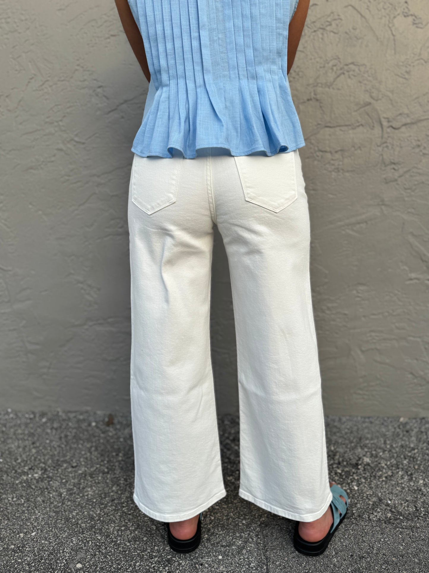 Milena jeans white