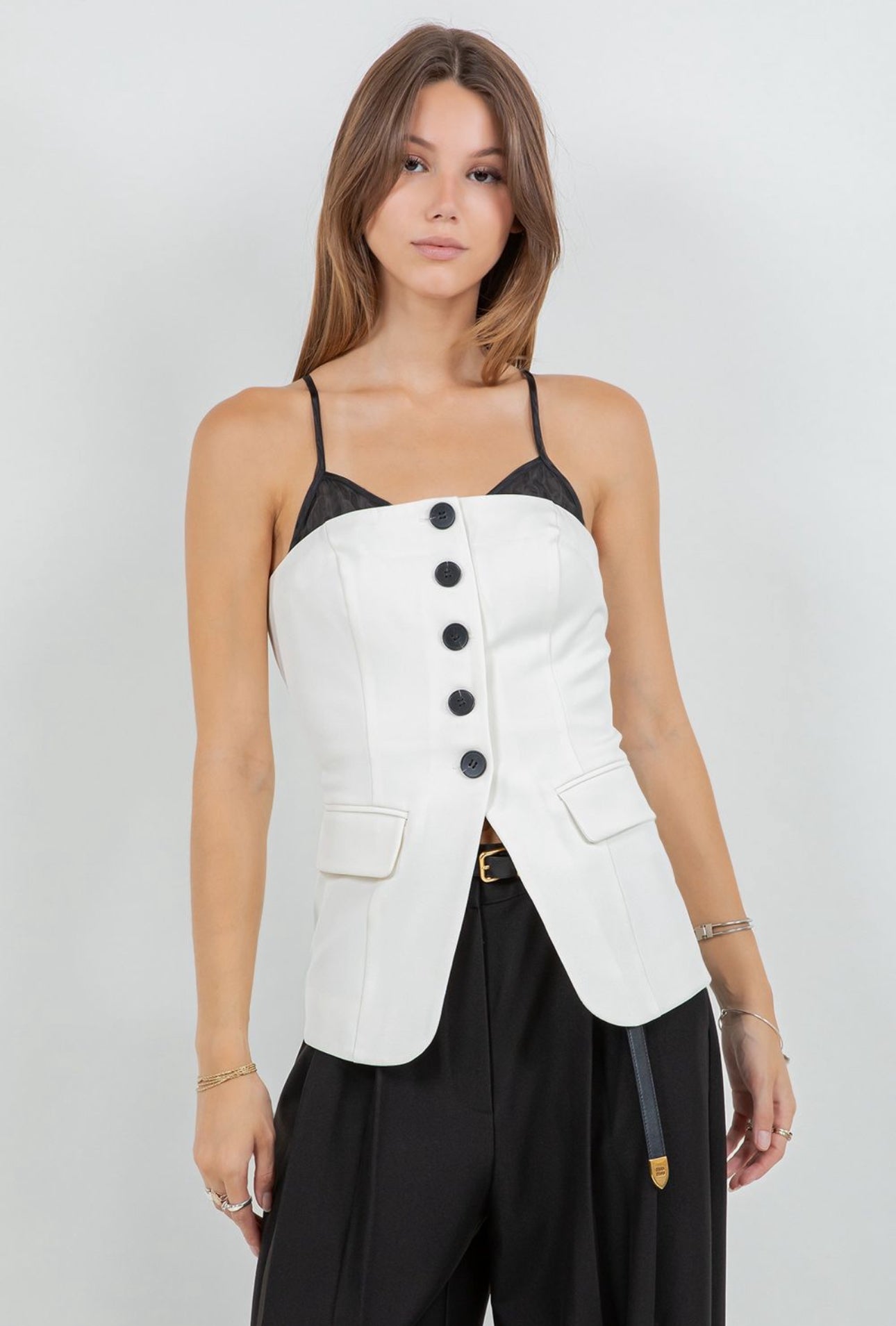 Mile vest top