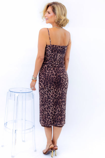 ANIMAL PRINT SKIRT